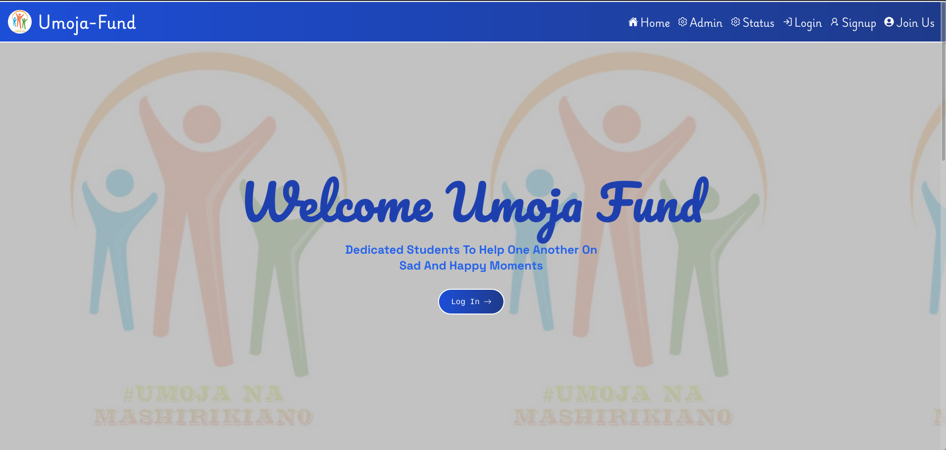 CCS Sumoja Fund - Live Demo Screenshot